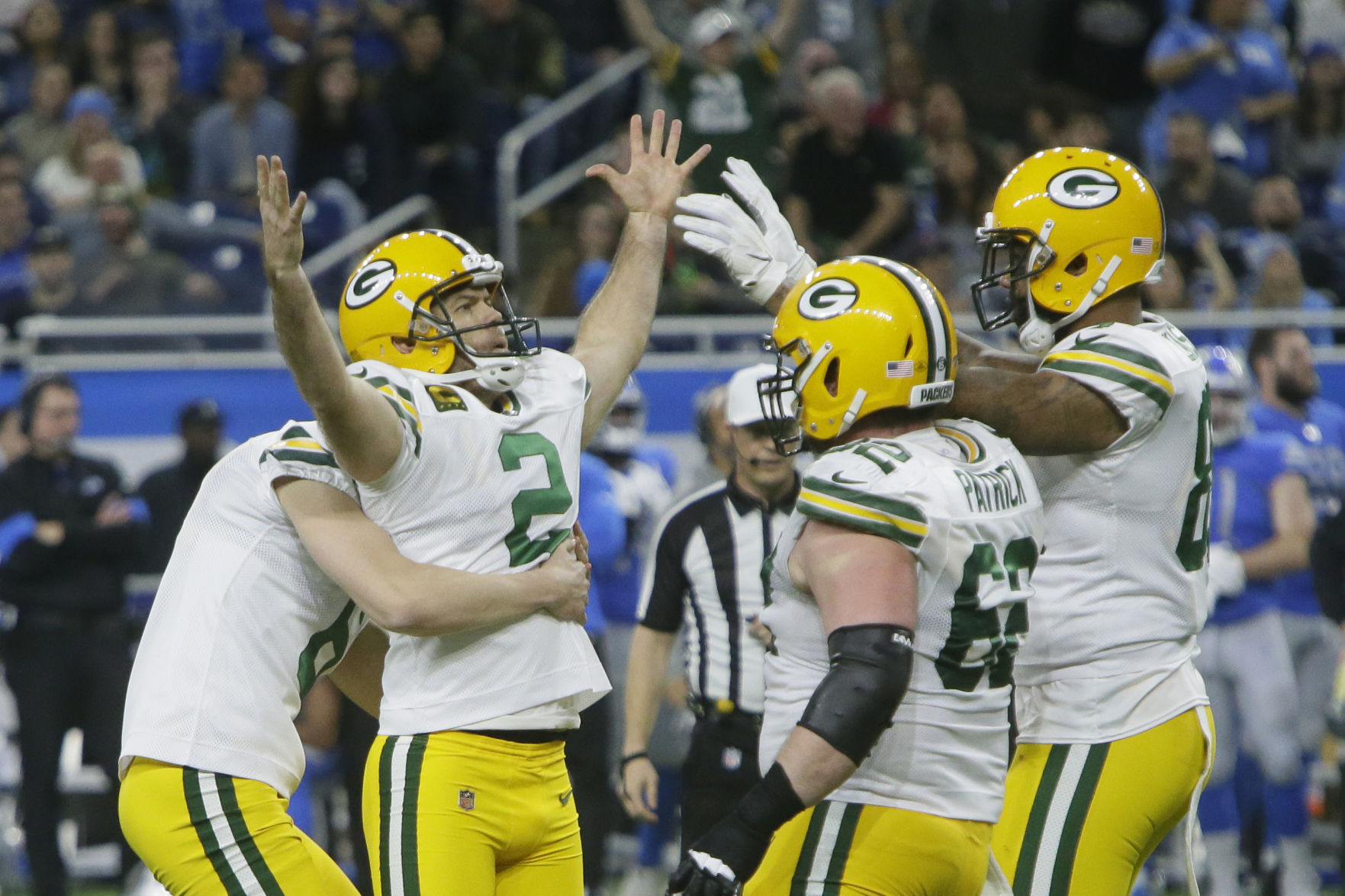 Mason Crosby - Packers vs. Lions